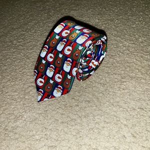 100% Silk Christmas Tie